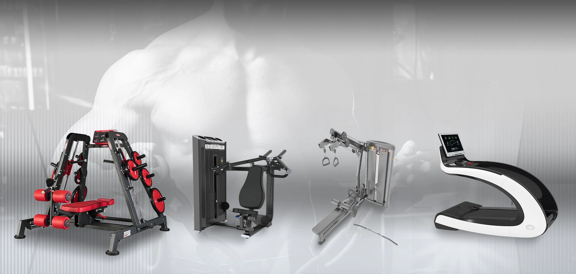 Gym Equipment-Commercial Treadmill-Strength Machine