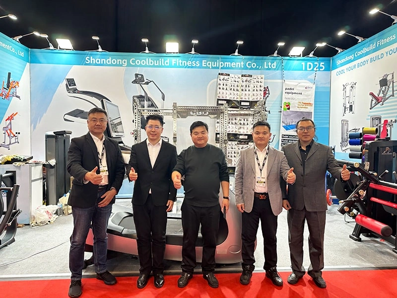 Coolbuild Fitness Equipment shines at FIBO exhibition in Cologne, Germany