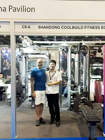 Coolbuild Fitness Equipment shines at FIBO exhibition in Cologne, Germany